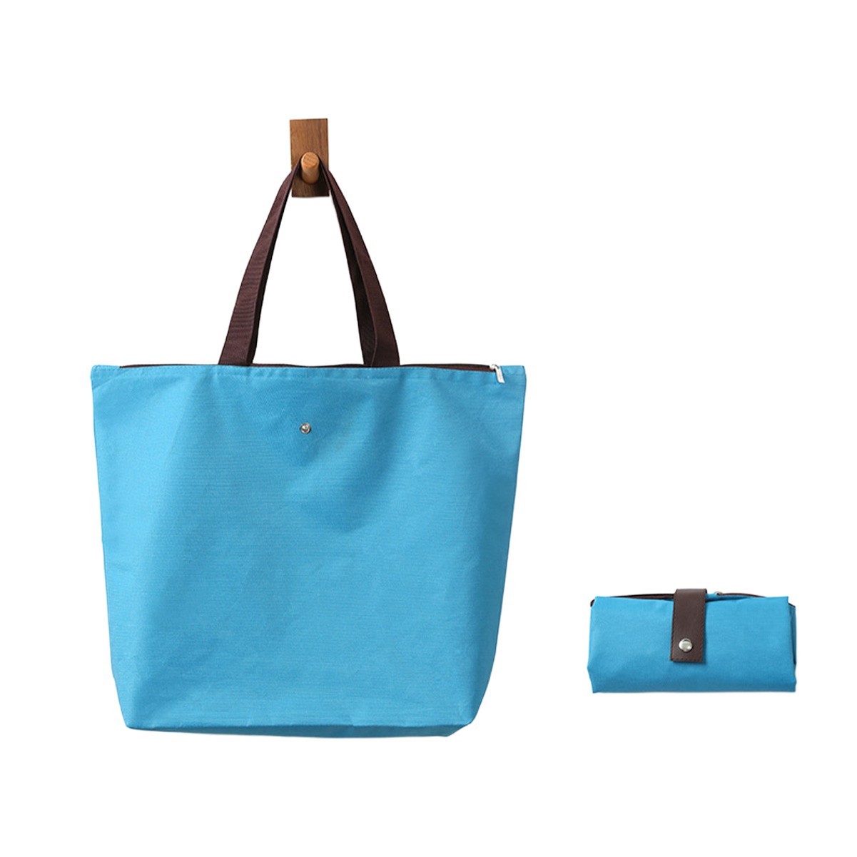 Compact Foldable Grocery Tote Bag