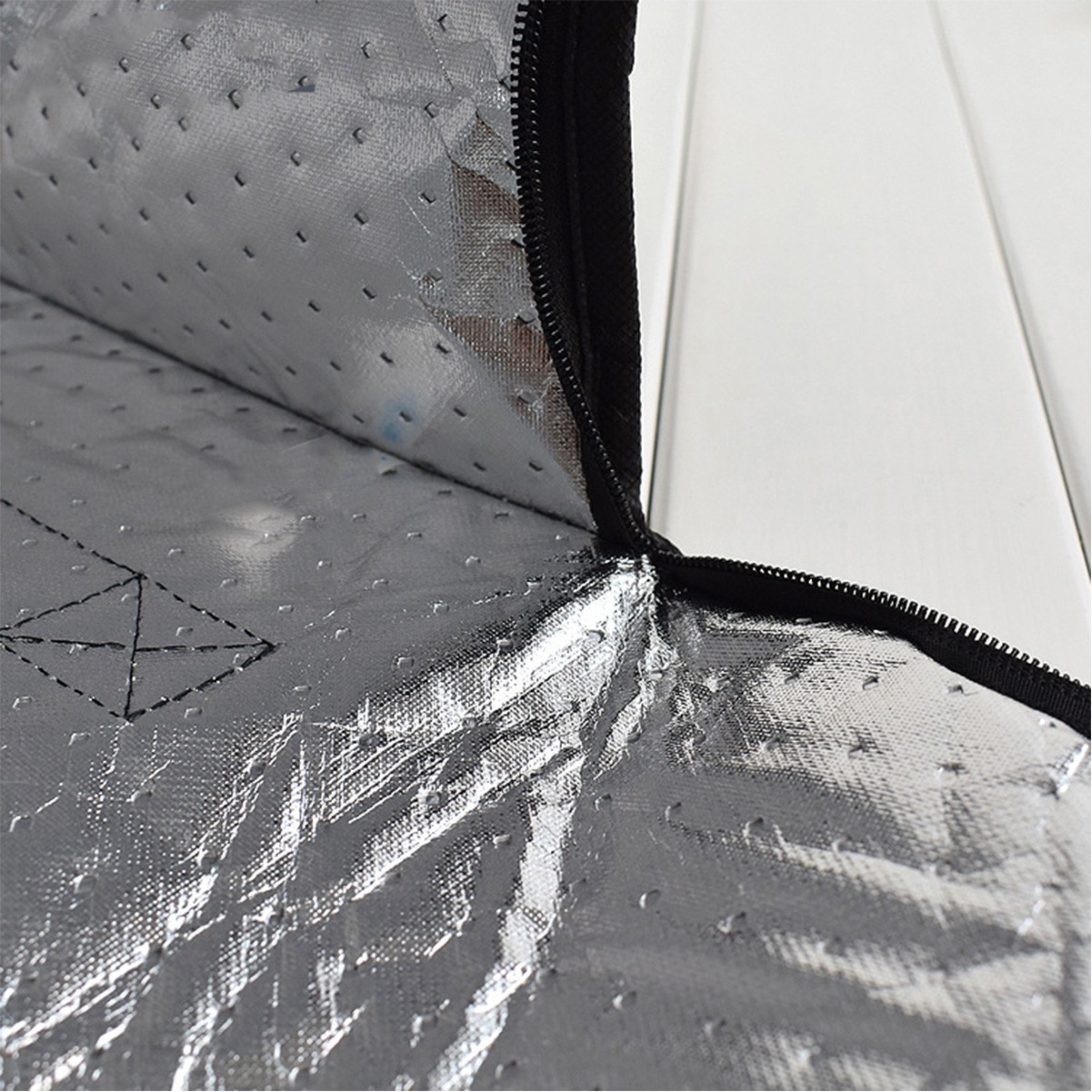 Oxford Insulated Grocery Tote Bag