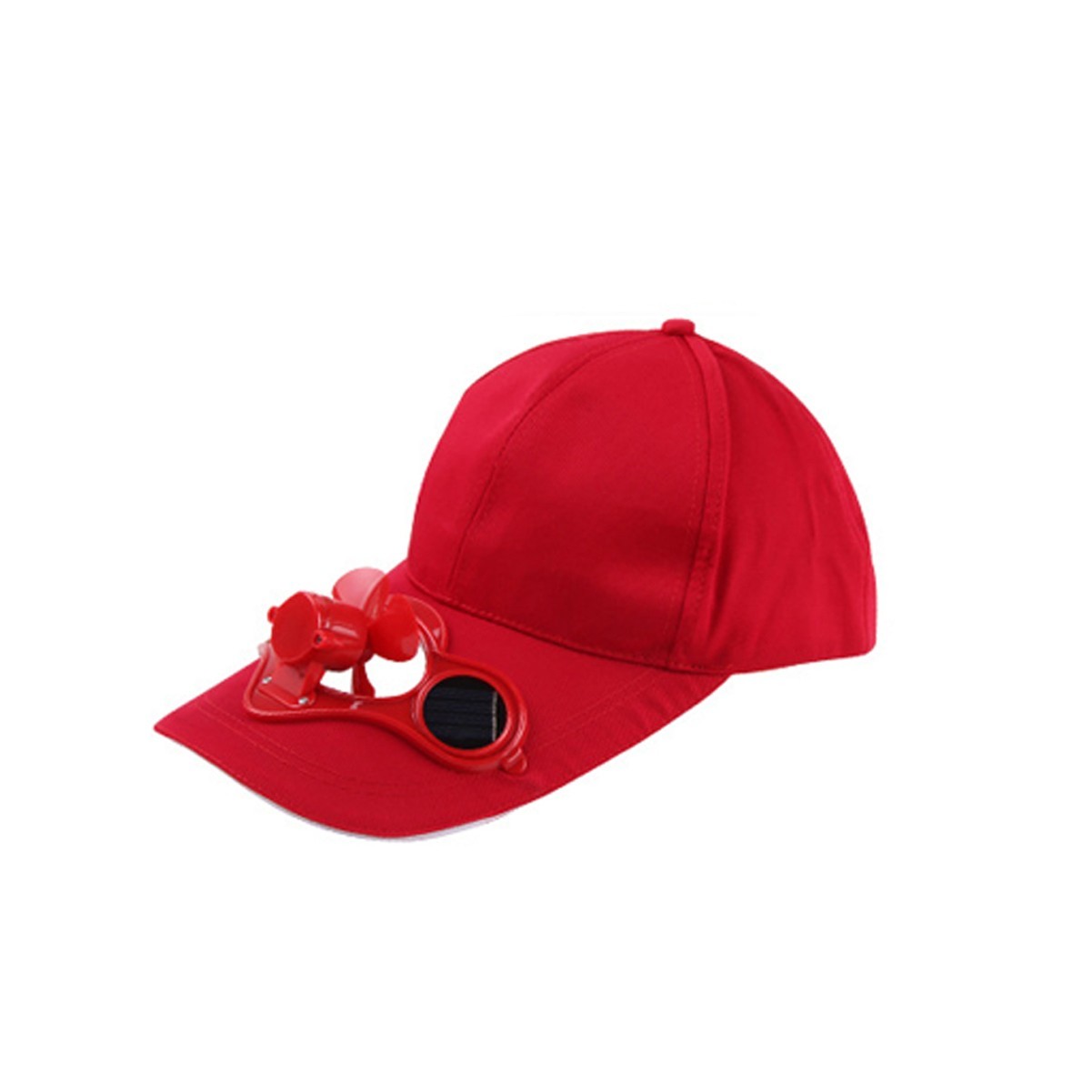 Solar Power Baseball Cap w/ Cool Fan