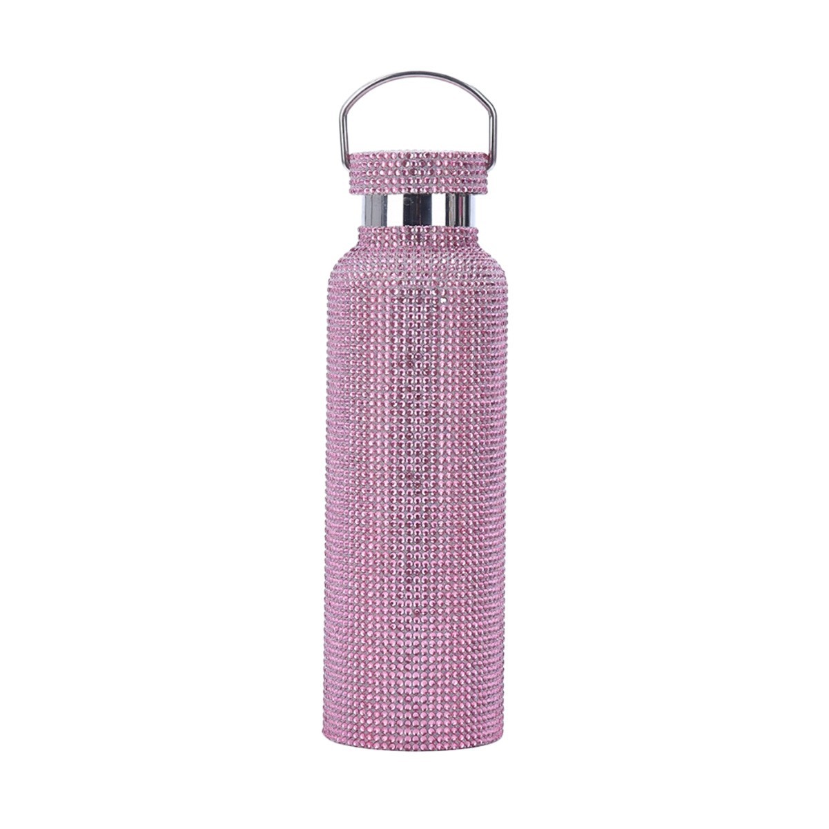 25 oz Sparkling Stainless Steel Rhinestone Water Bottle
