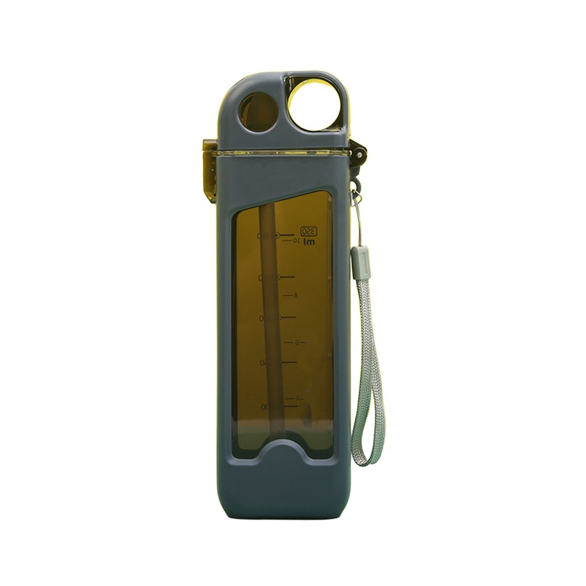 11.8 oz Fashionable Water Bottle with Straw