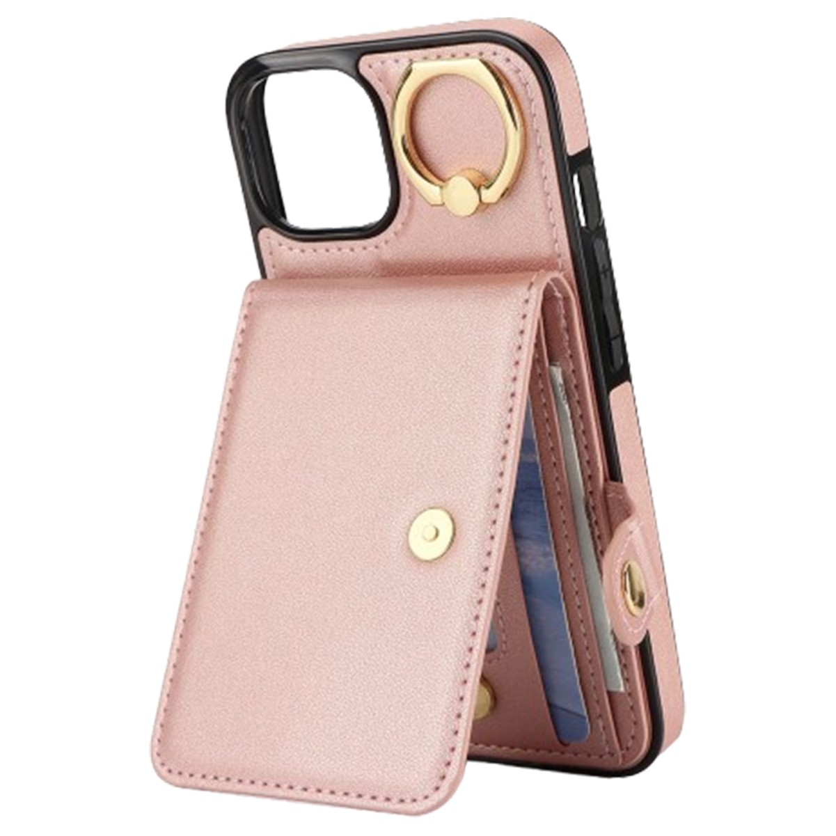 Leather Phone Card Holder