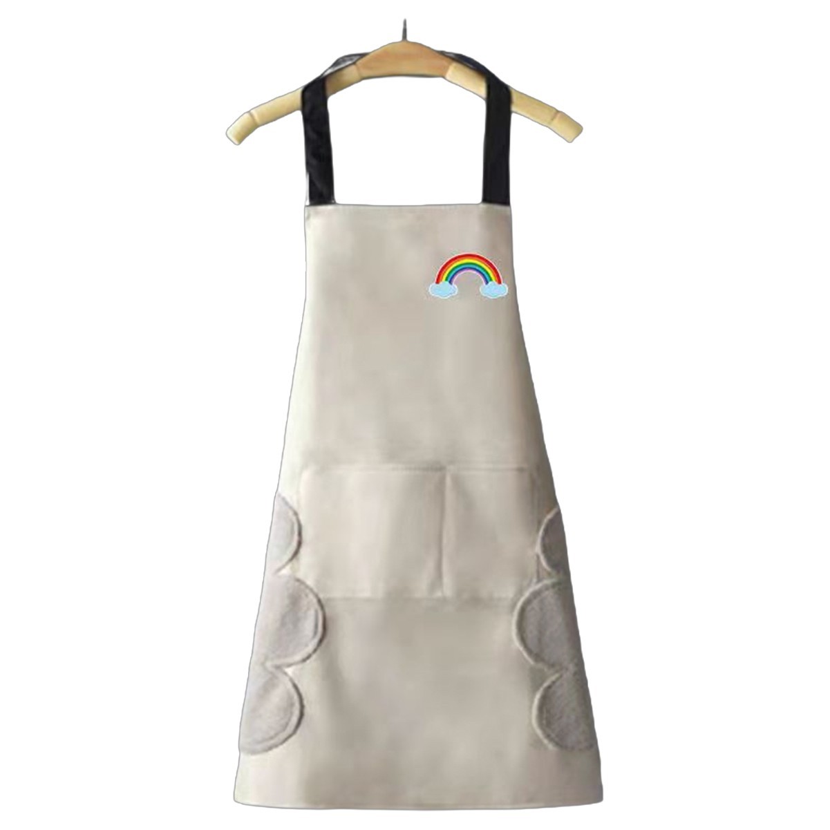 Waterproof Coral Velvet Kitchen Apron