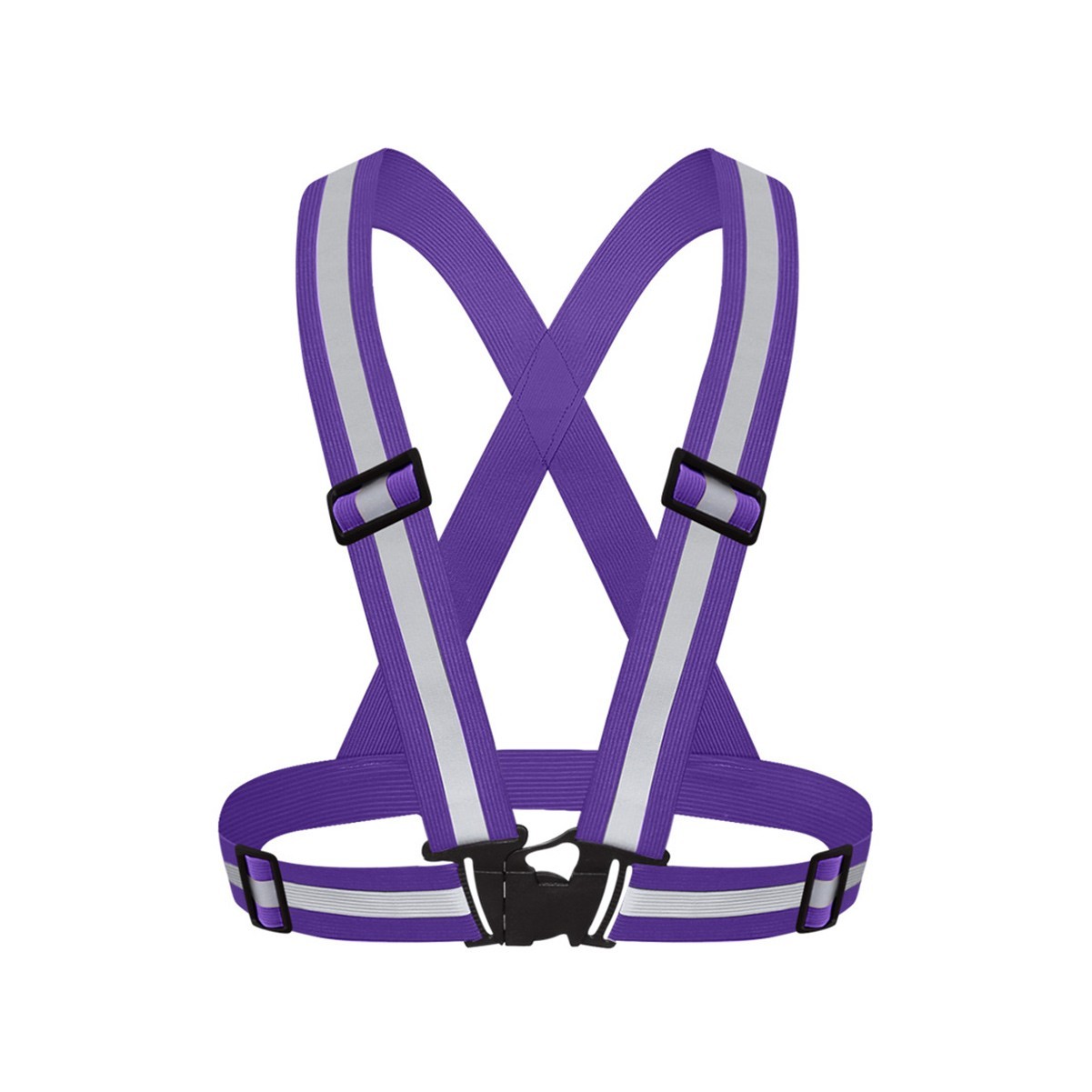 Reflective Safety Vest with Adjustable Strap