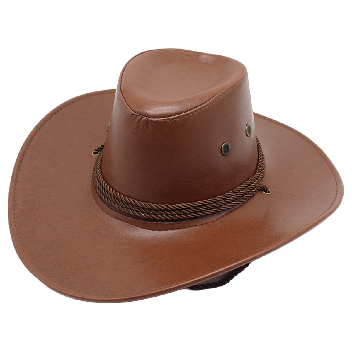 Leather Cowboy Hat