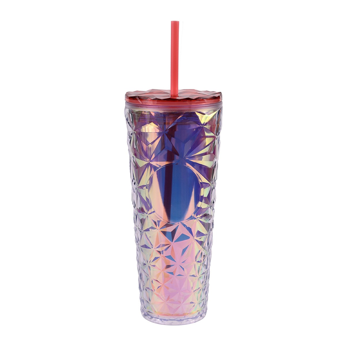 24oz Diamond Prism Insulated Tumbler