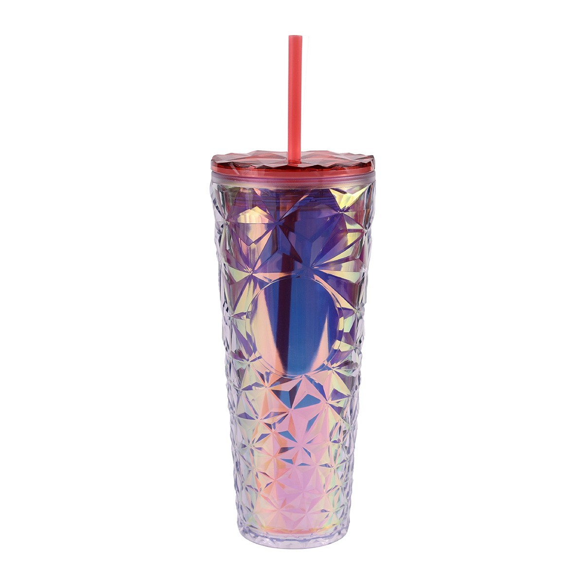 24oz Diamond Prism Insulated Tumbler