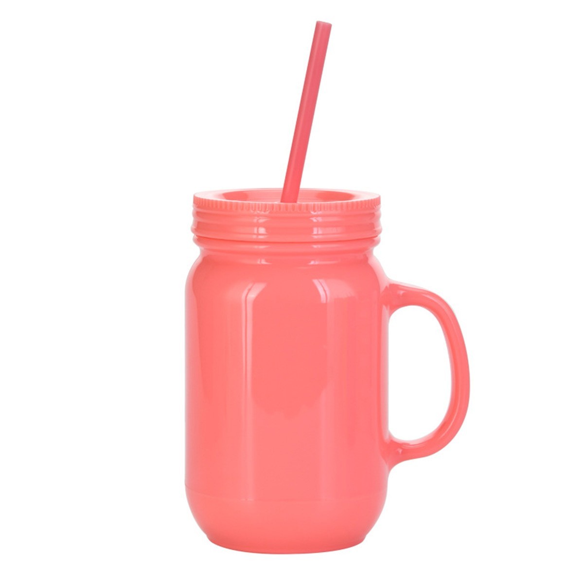 20oz Insulated Jar Style Tumbler with Reusable Straw