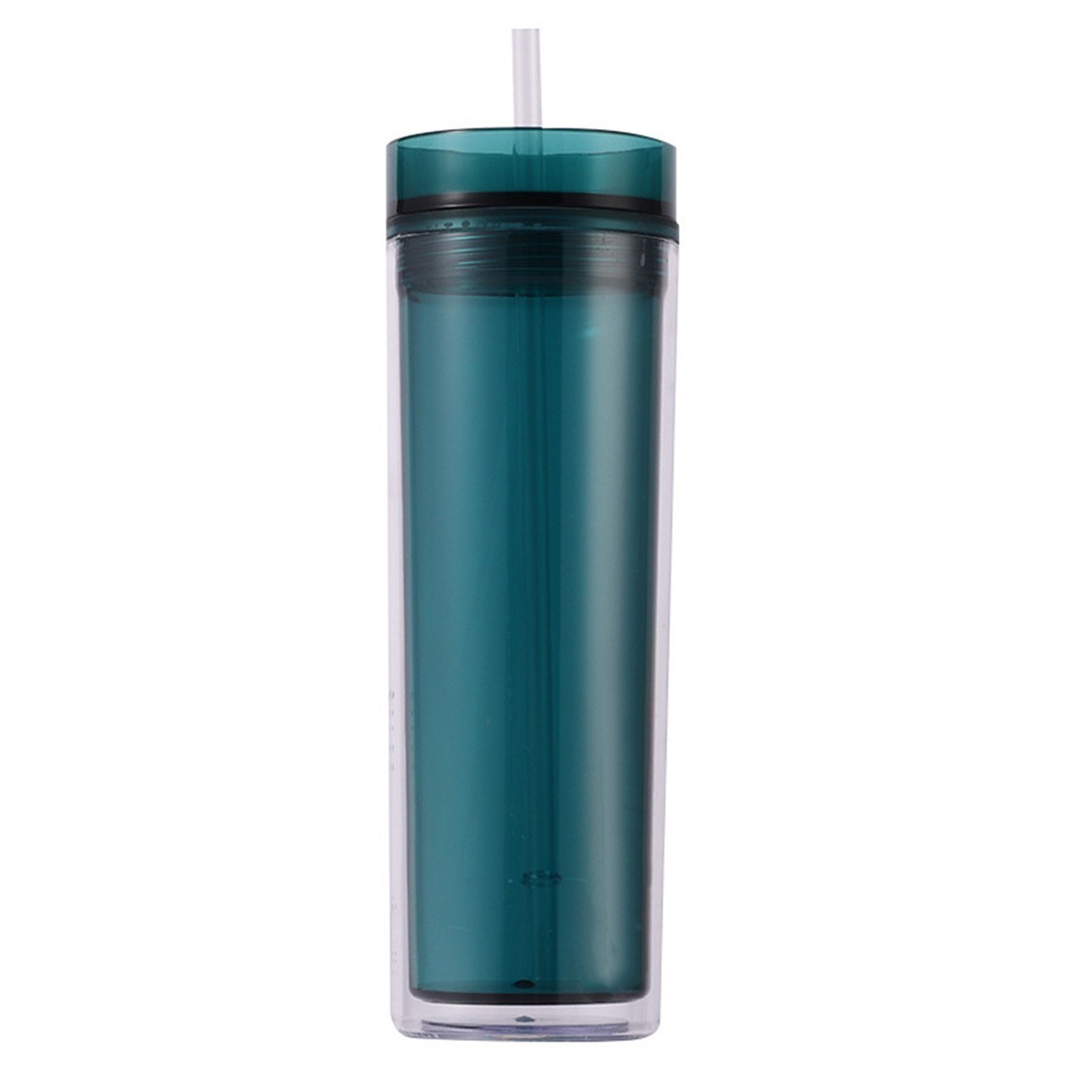 16 Oz Double Wall Insulated Slim Acrylic Tumbler