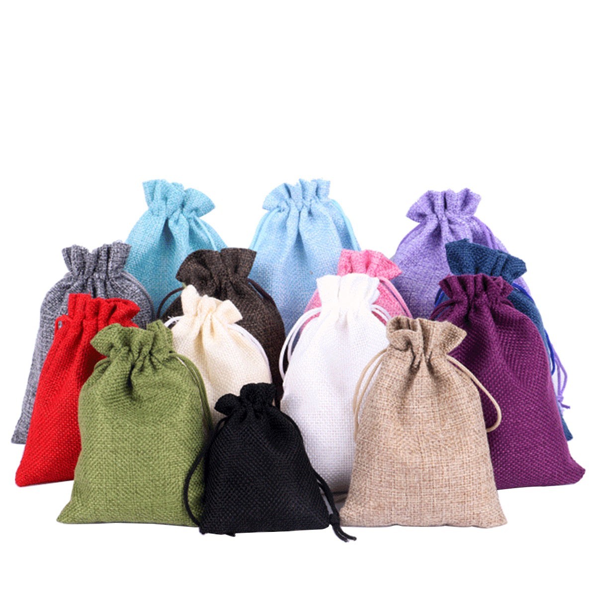 Linen Drawstring Bag