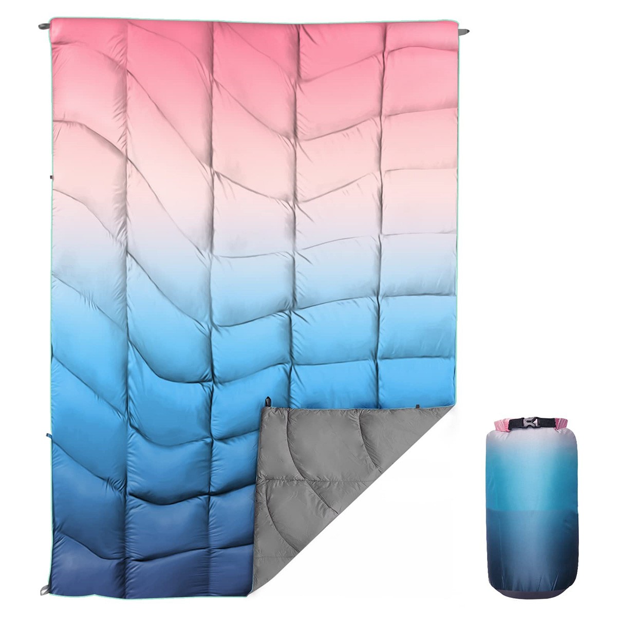 Puffy Waterproof Camping Blanket