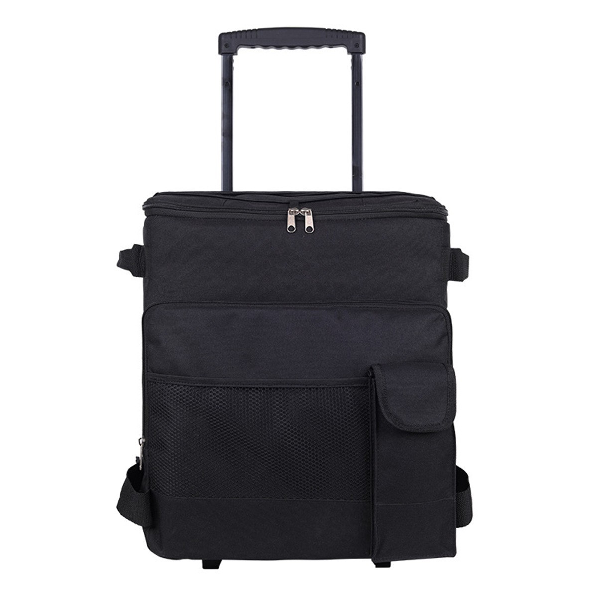 Rolling Picnic Cooler with Telescoping Handle and Wheel