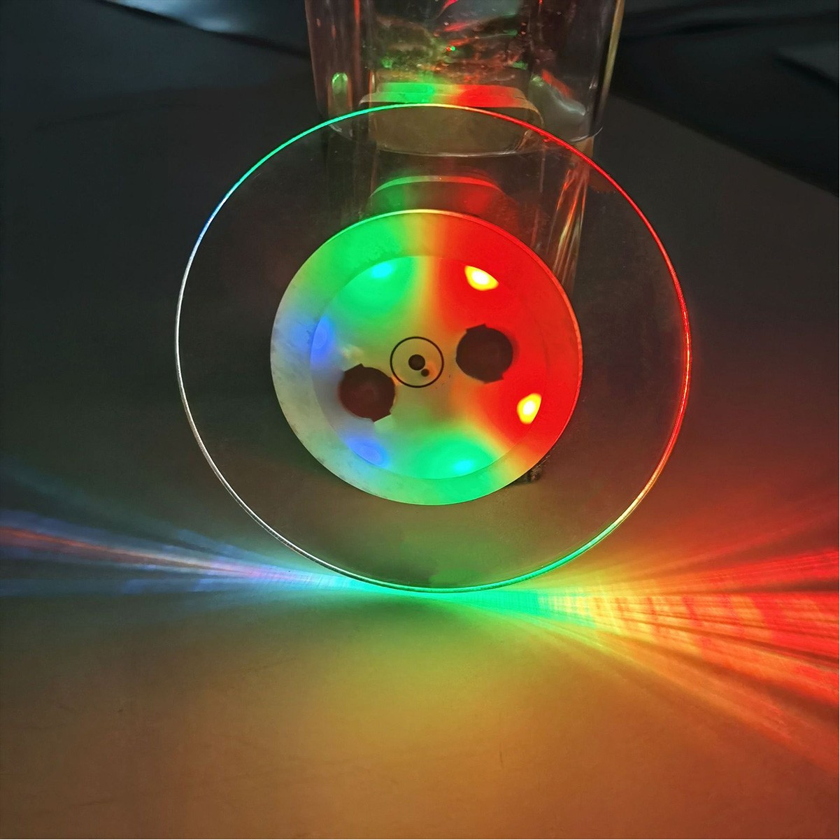 Ultra-Thin LED Cup Holder Light