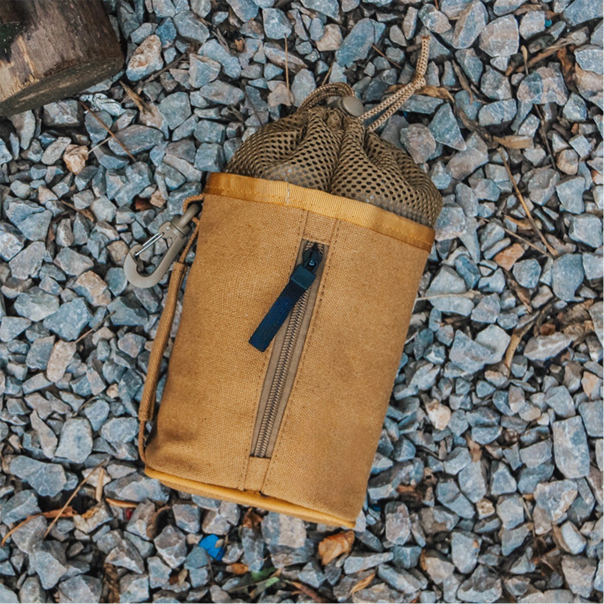 Canvas Water Bottle Pouch