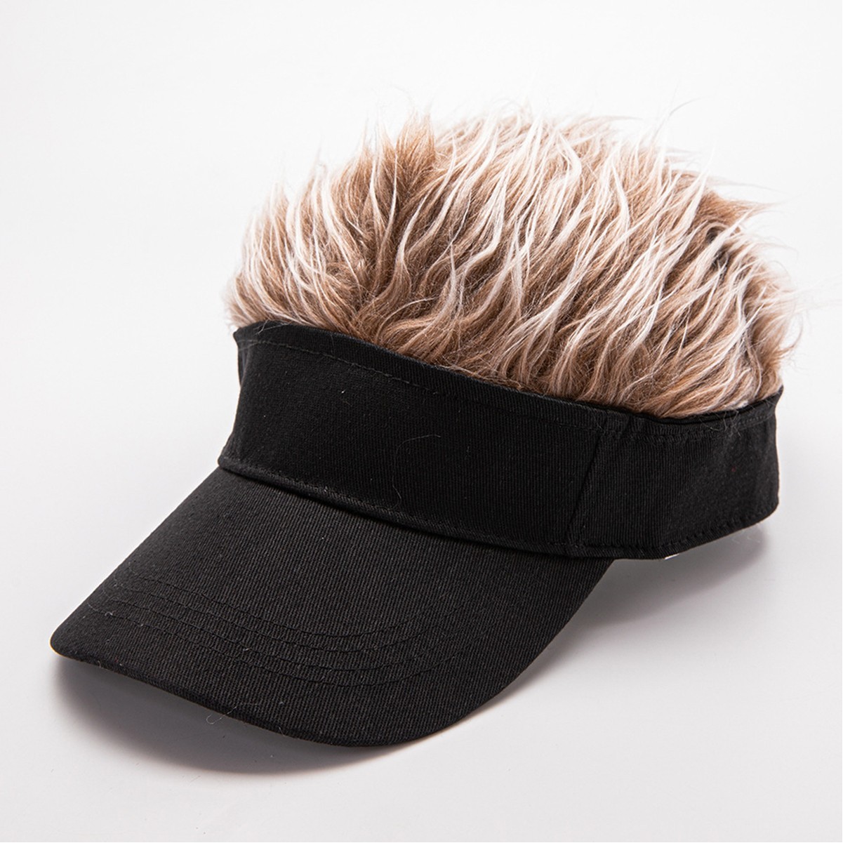 Wig Peaked Golf Cap