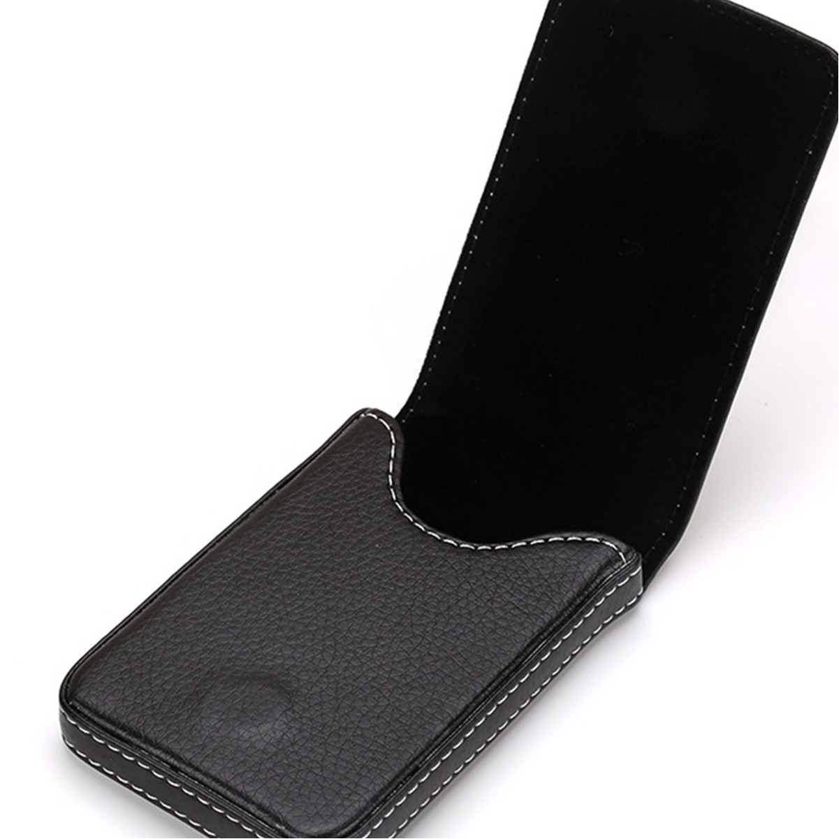 PU Leather Business Name Credit Card Holder Case