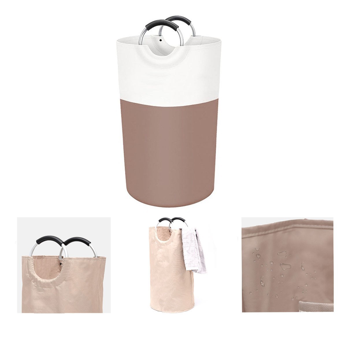 Collapsible Handle Laundry Bag
