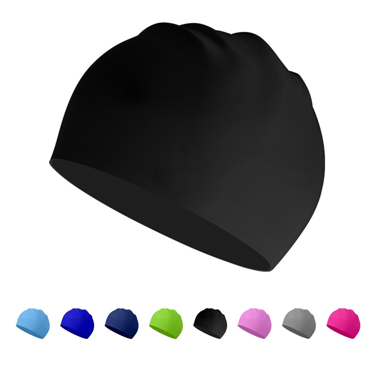 Flexible Silicone Swim Cap