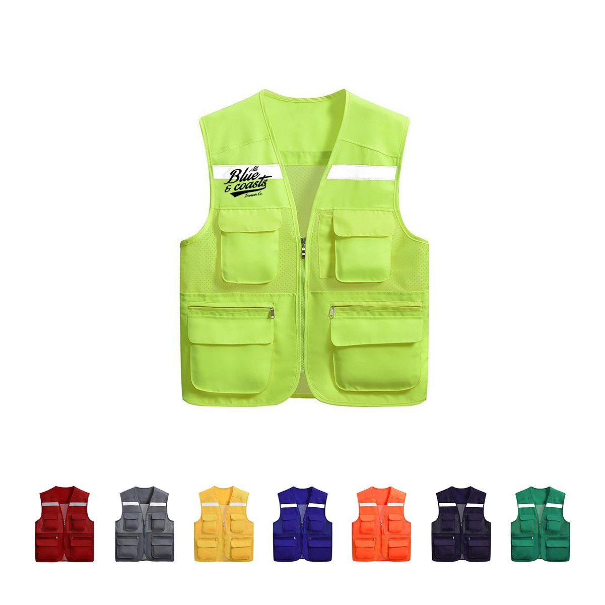 High Visibility Reflective Safety Vest