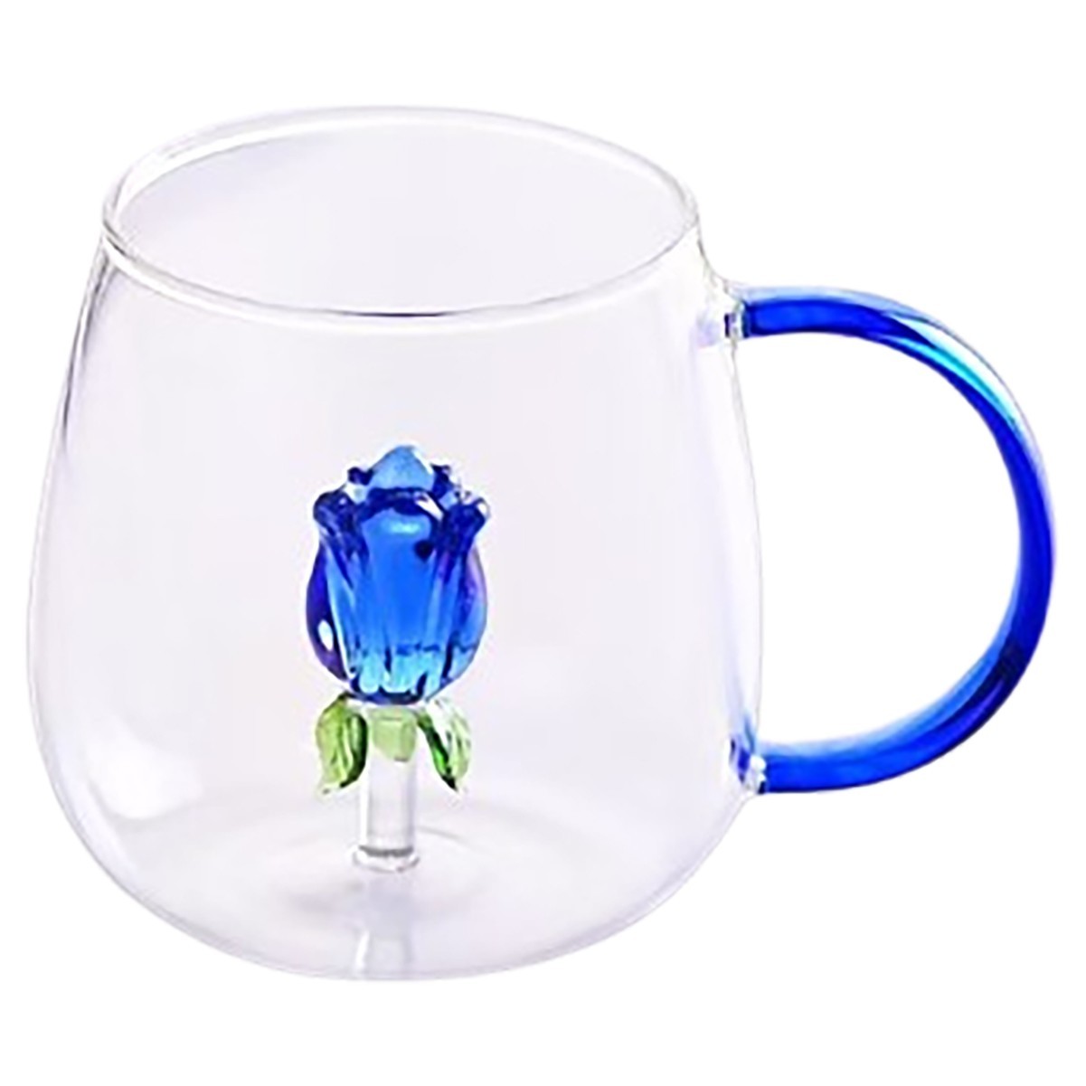 8.5oz Animal Shape Glass Coffee Mug