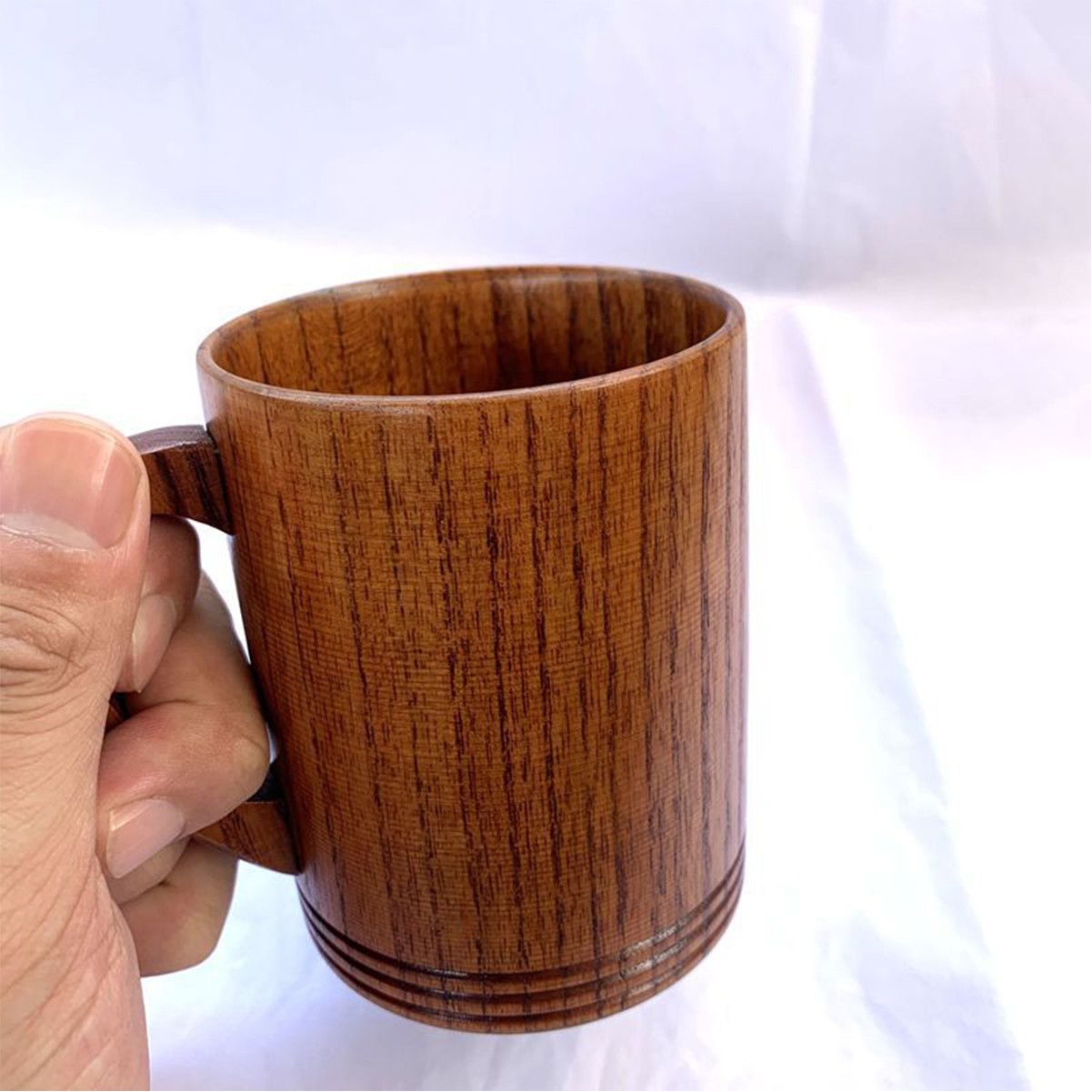 12oz Wooden Coffee Mug