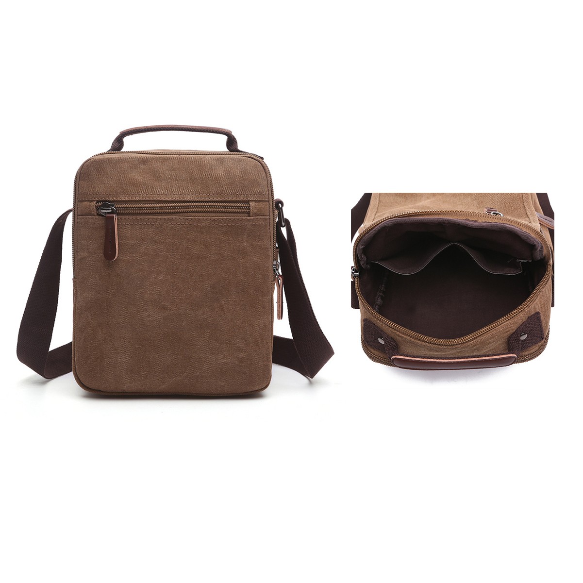 Canvas Crossbody Bag