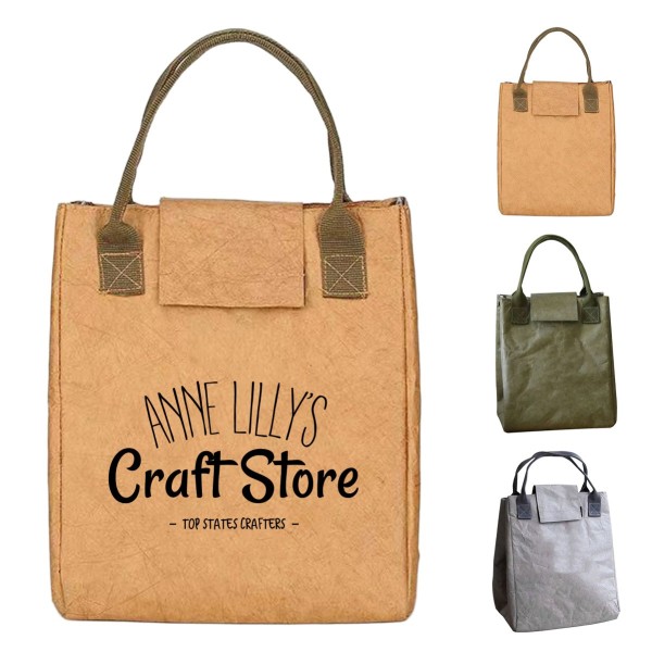 Eco-Friendly Jute Insulated Cooler Tote Bag