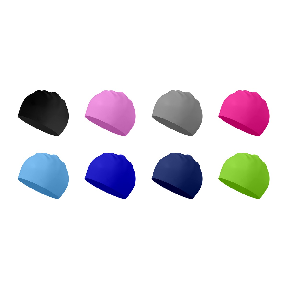 Flexible Silicone Swim Cap