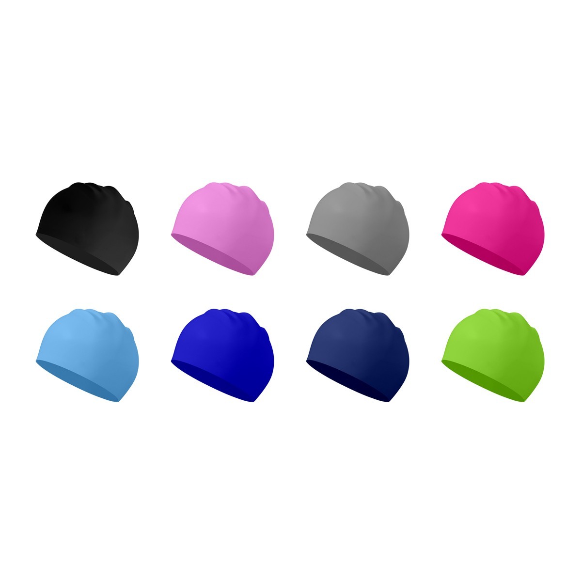 Flexible Silicone Swim Cap