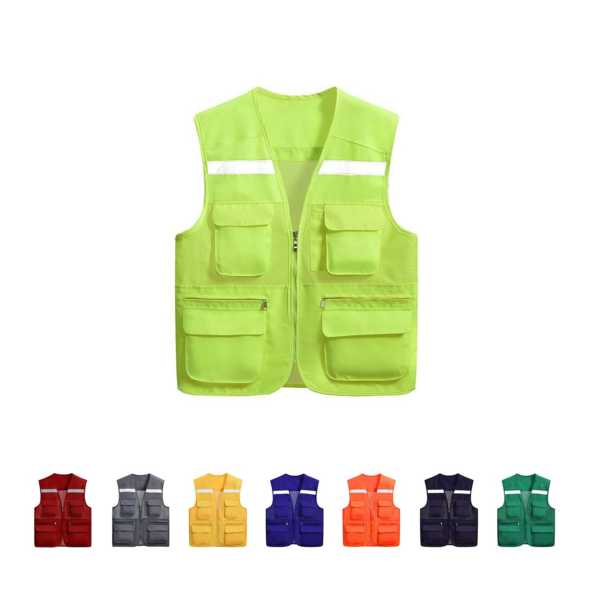 High Visibility Reflective Safety Vest