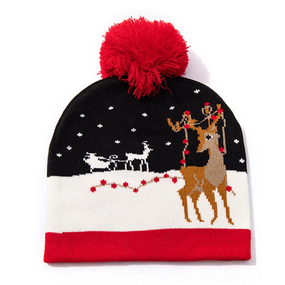 Christmas Knitted Jacquard Hat