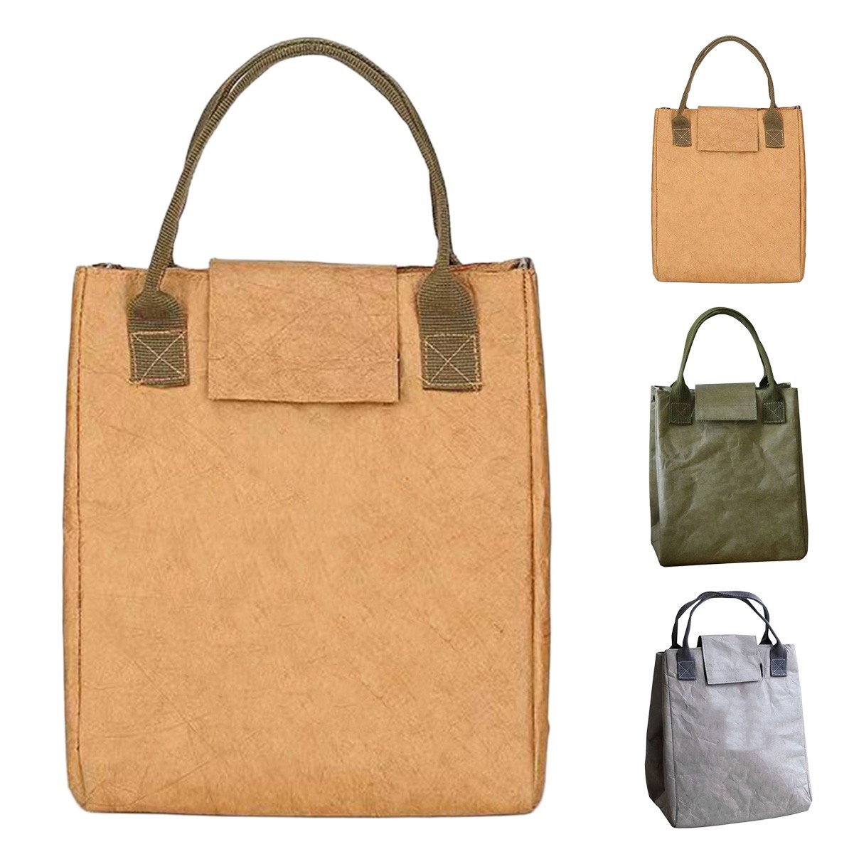Eco-Friendly Jute Insulated Cooler Tote Bag