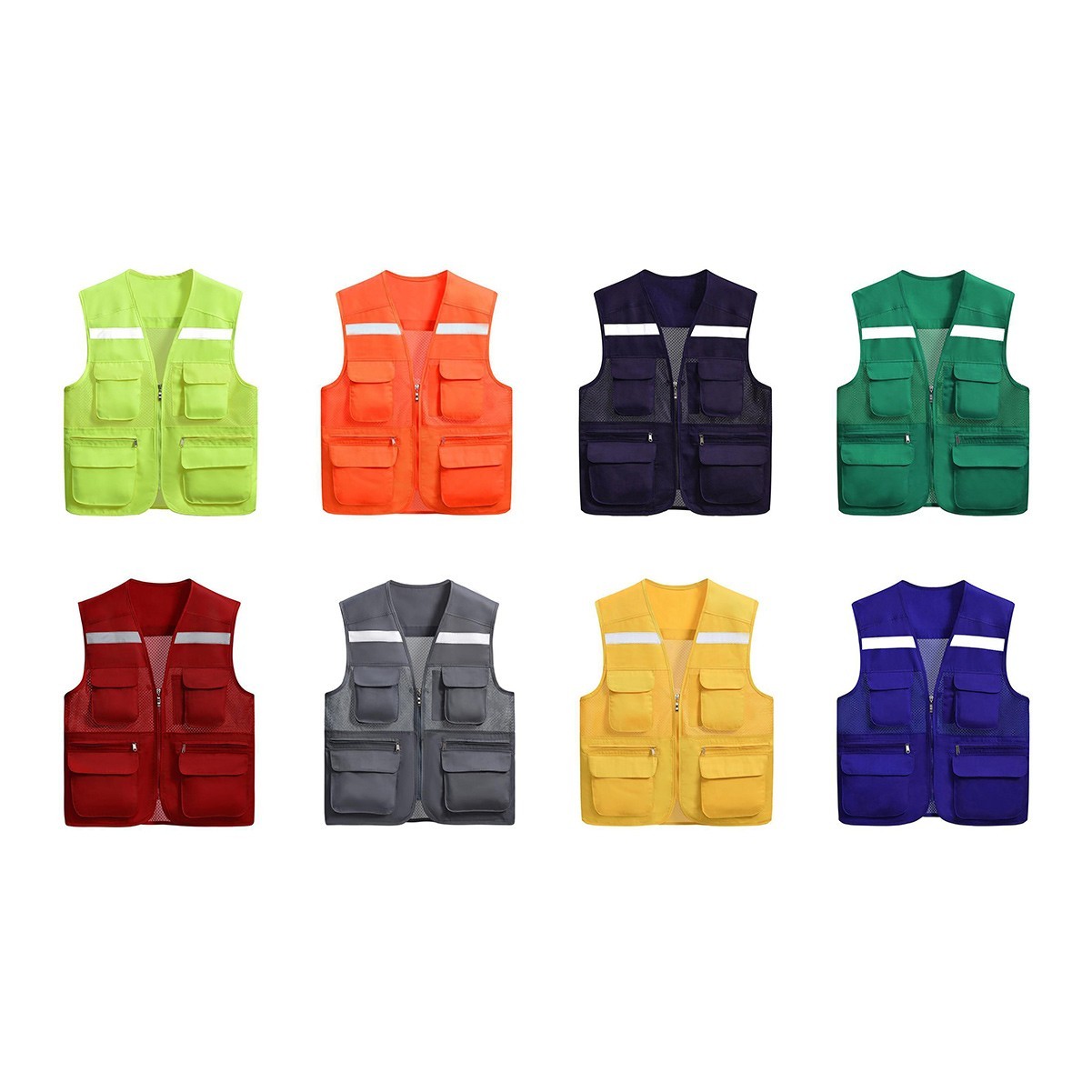 High Visibility Reflective Safety Vest