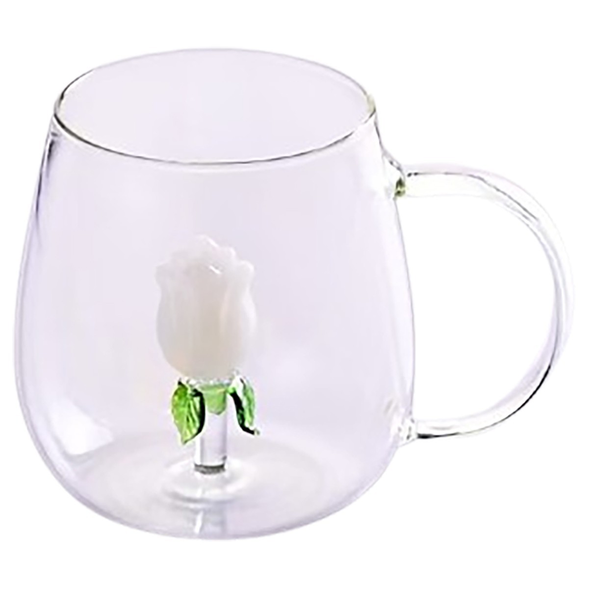 8.5oz Animal Shape Glass Coffee Mug