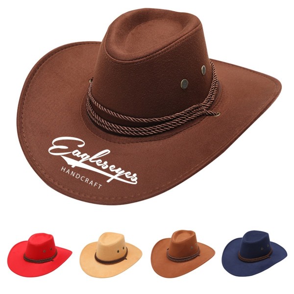 Wide Brim Cowboy Hat
