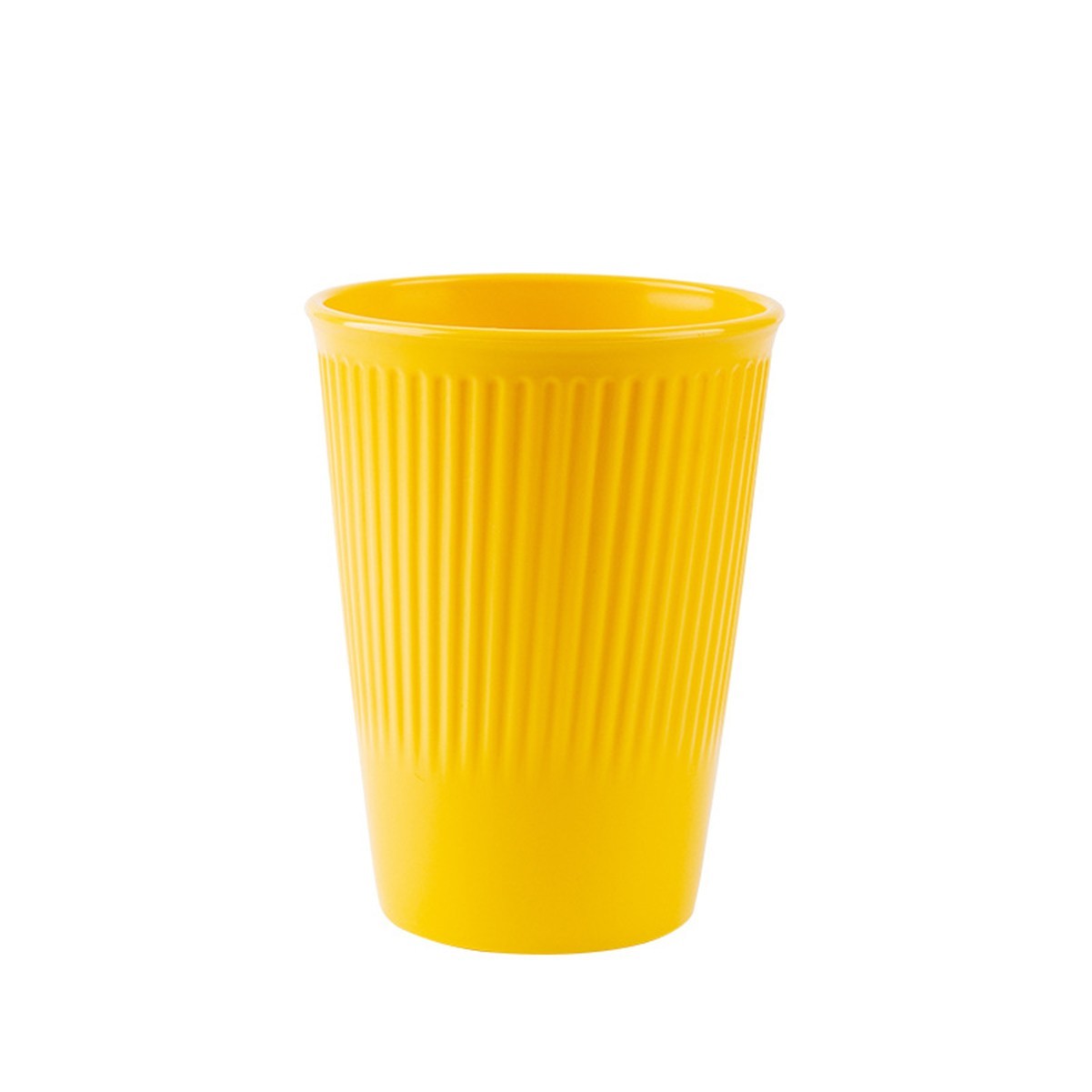 12oz Wheat Straw Fiber Reusable Mouthwash Cup