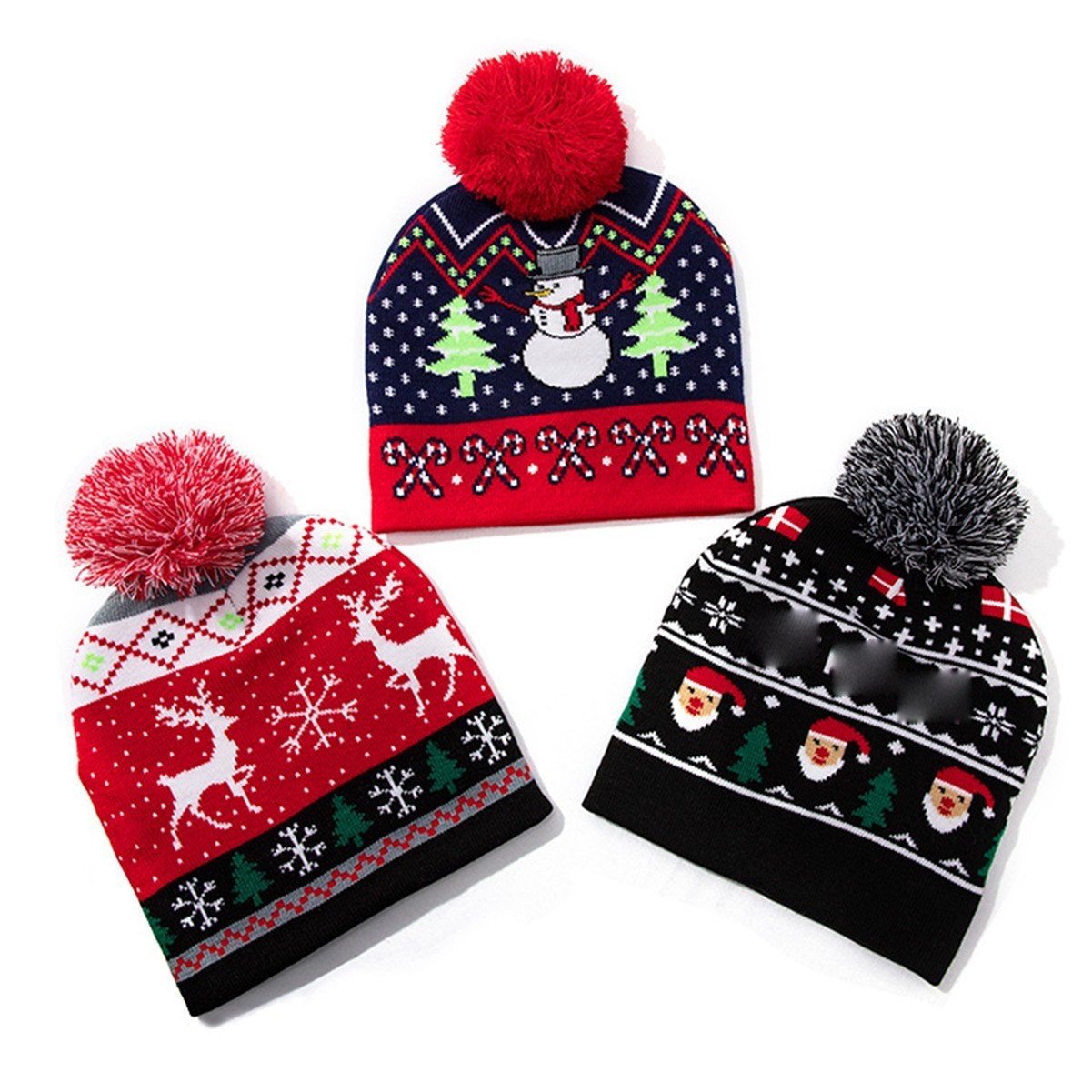 Christmas Knitted Jacquard Hat