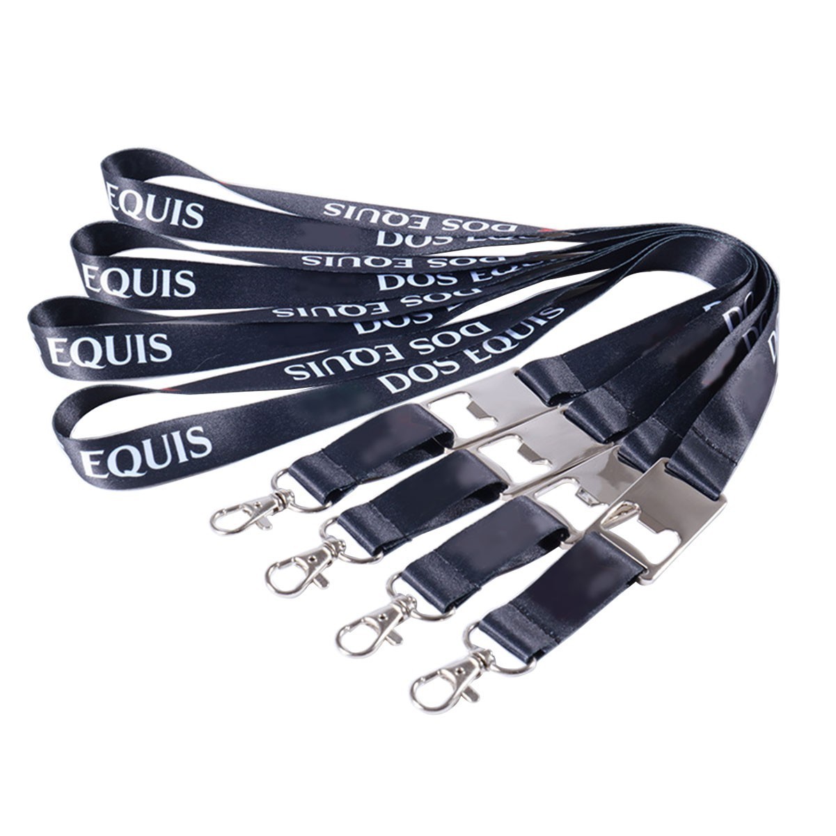 Polyester Lanyard w/ Bottle Opener & Lobster Clip
