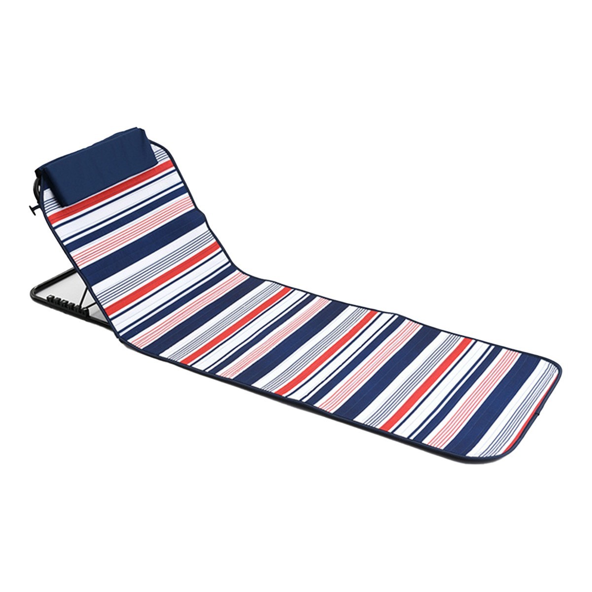 Beach Lounger Mat with Handled Tote Bag