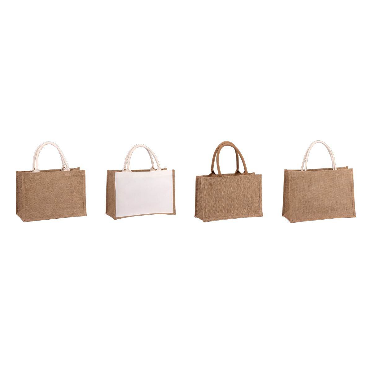 Natural Linen Tote Bag