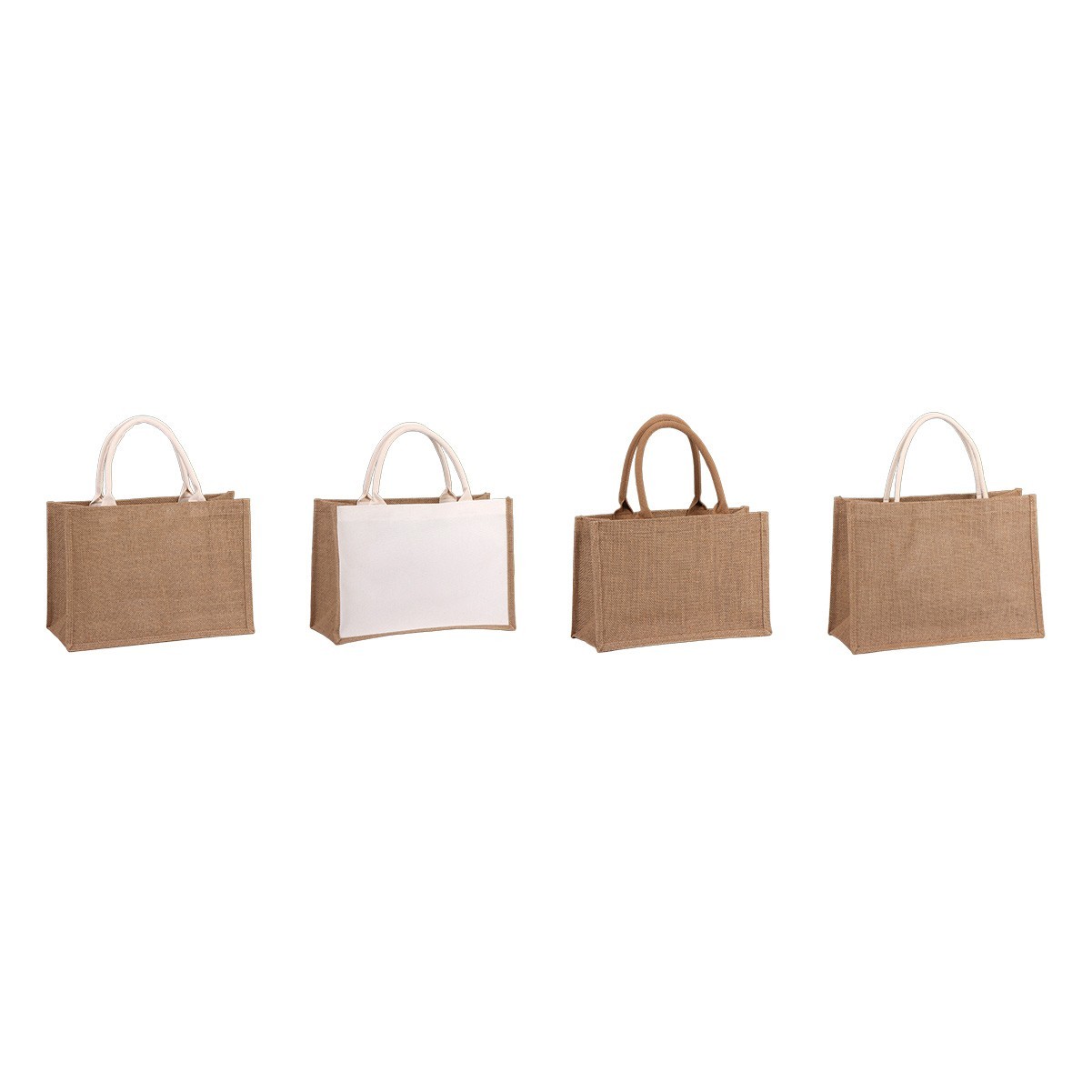Natural Linen Tote Bag