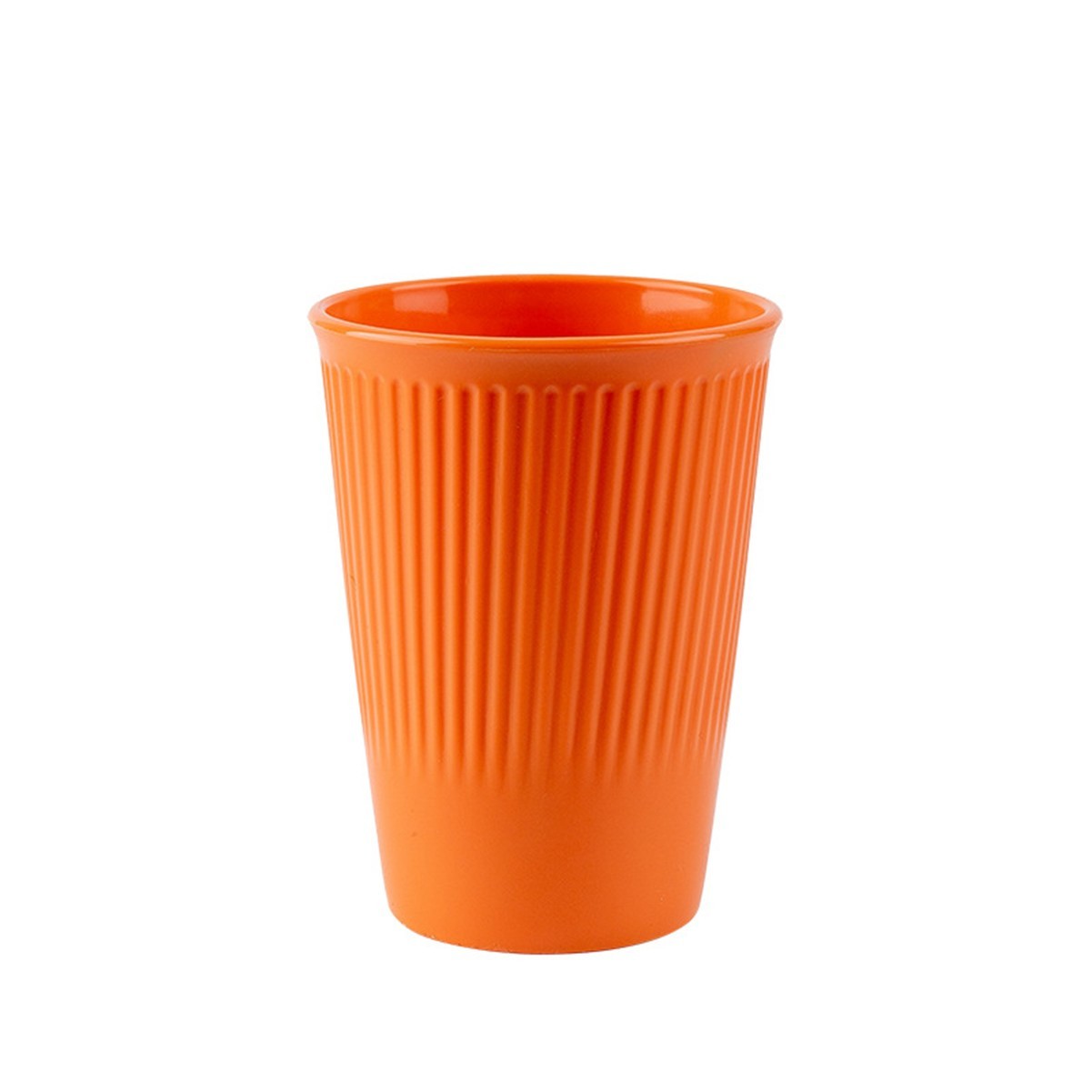 12oz Wheat Straw Fiber Reusable Mouthwash Cup