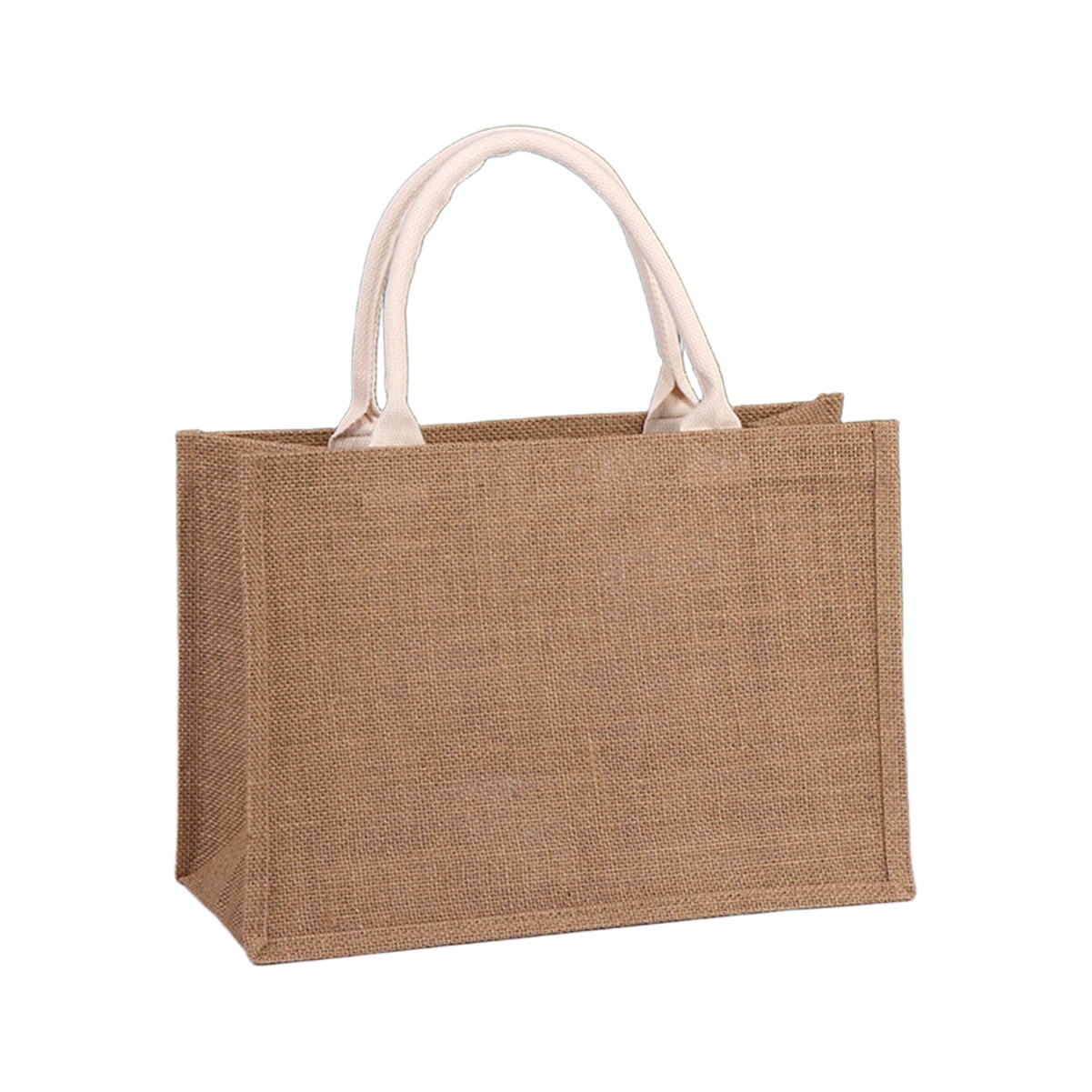 Natural Linen Tote Bag