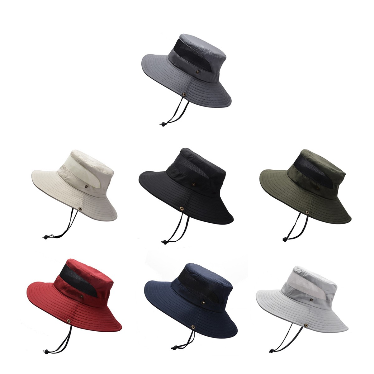 Wide Brim Uv Protection Bucket Hat