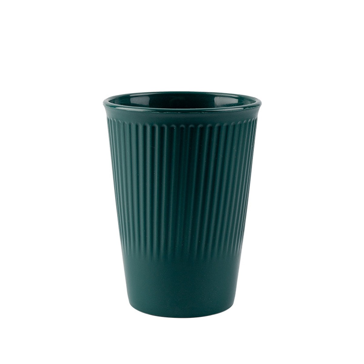 12oz Wheat Straw Fiber Reusable Mouthwash Cup