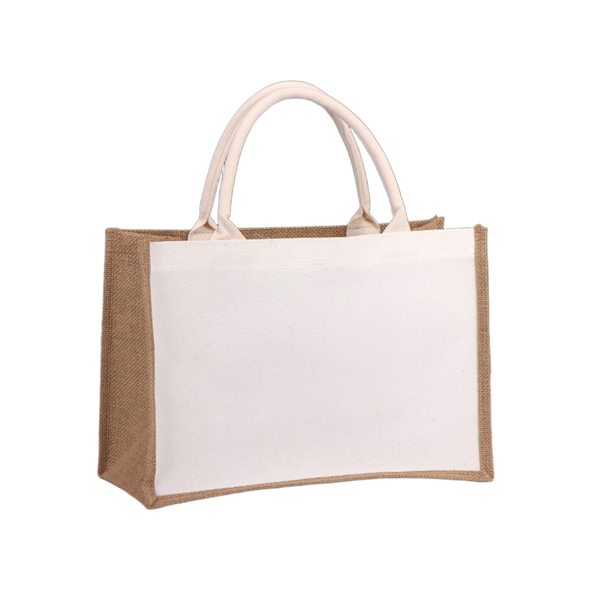 Natural Linen Tote Bag