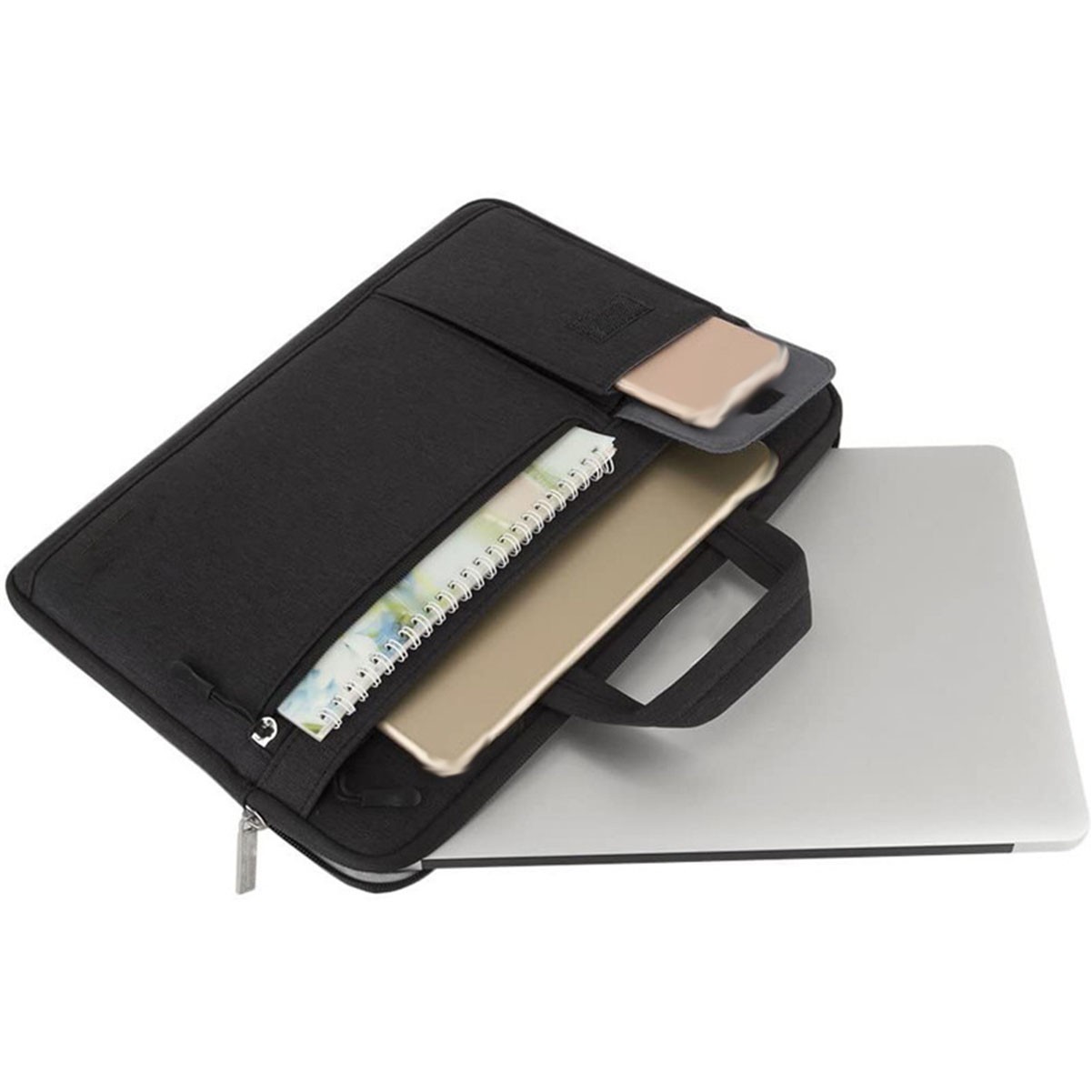 Laptop Shoulder Bag with Quick-Access Pocket