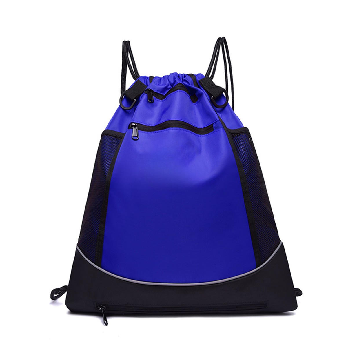 Waterproof Basketball Drawstring Backpack with Compartments