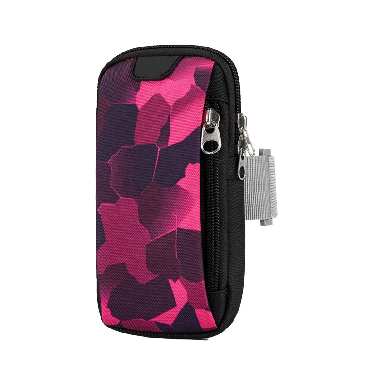 Sporty Arm Band with Sweat-proof Phone Pocket