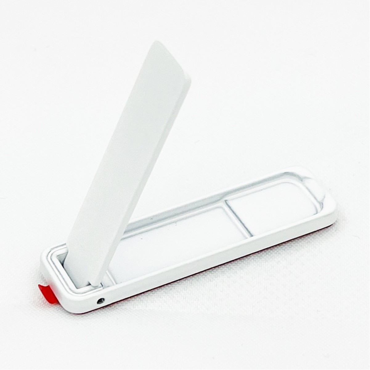 Mini Magnetic Metal Phone Holder with Silicone Pad